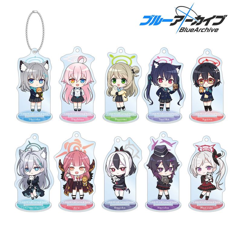 ブルーアーカイブ_トレーディング ちびキャラ アクリルスタンド