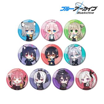 ブルーアーカイブ　ブルアカ　小鳥遊ホシノ　グリッター　缶バッジ　カフェ ブルーアーカイブ_トレーディング ちびキャラ グリッター缶バッジ(単位