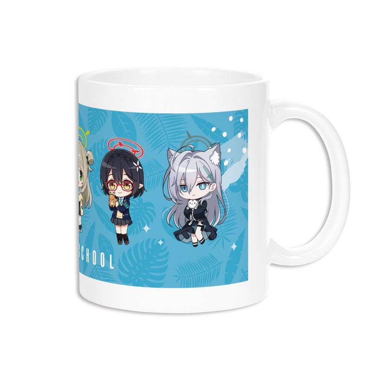 【韓国限定】ブルーアーカイブ Hyundaiコラボ【アビドス】マグカップ ブルーアーカイブ_アビドス ちびキャラ マグカップ | ブルーアーカイブ