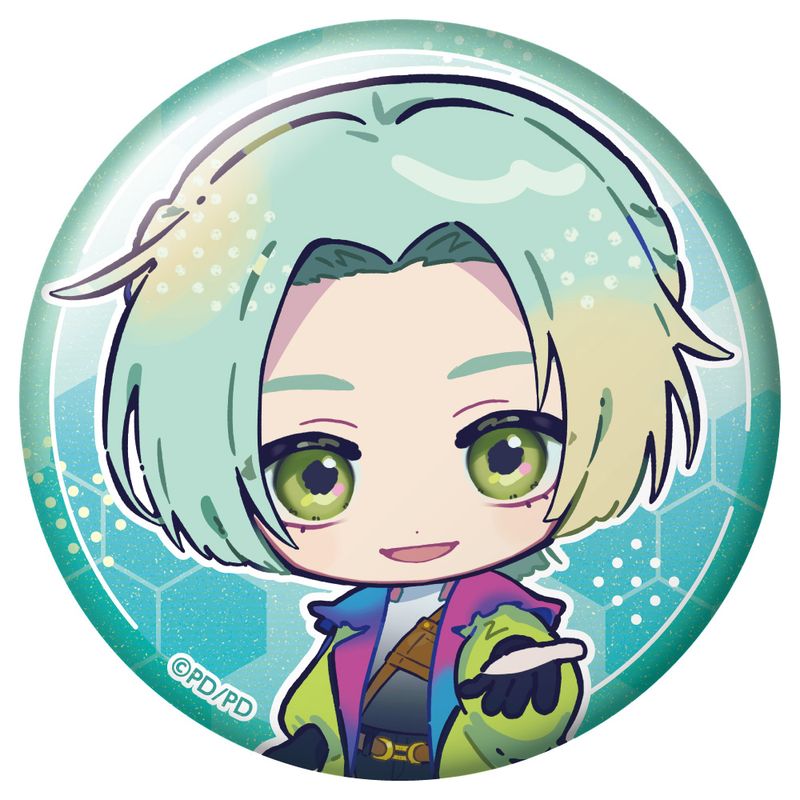 グノーシア_トレーディングちびキャラグリッター缶バッジ