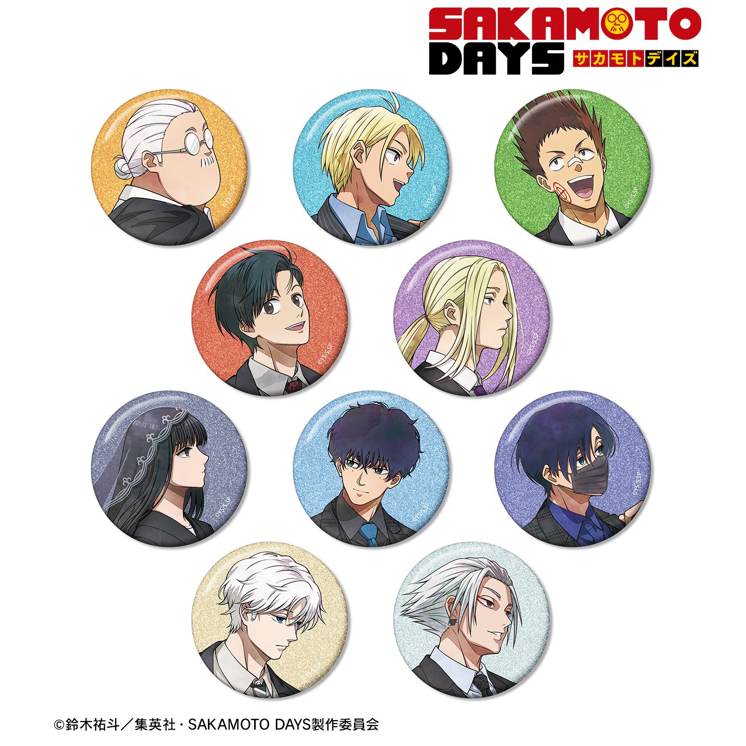 SAKAMOTO DAYS_描き下ろし スーツの歩みver. トレーディンググリッター