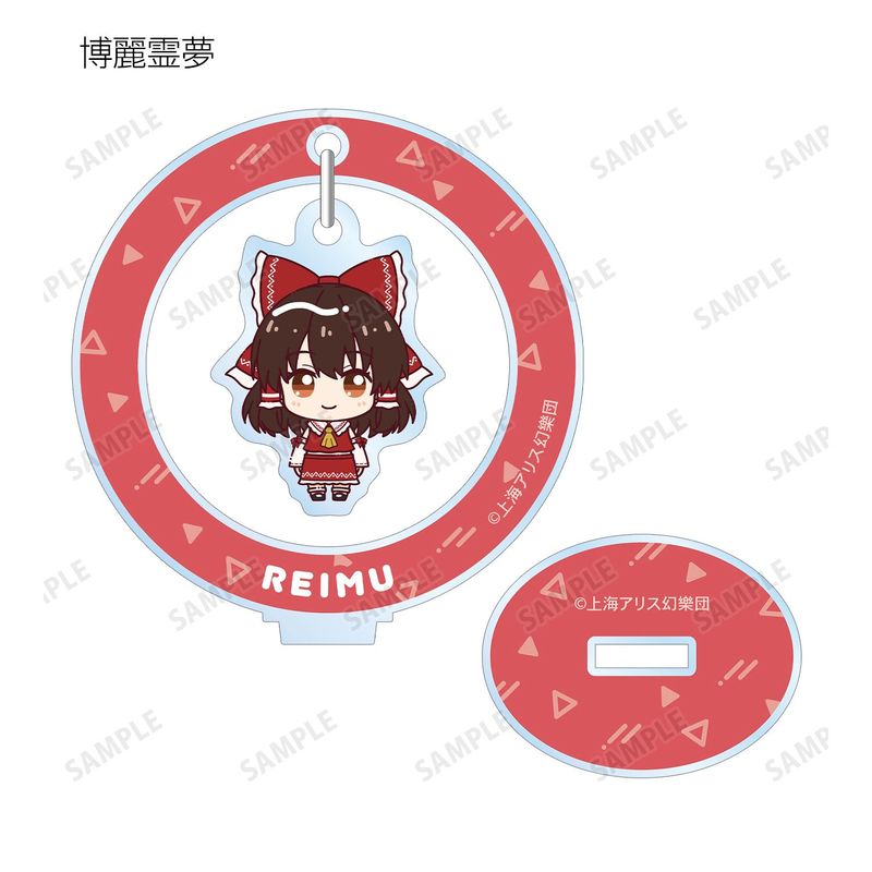 東方Project_トレーディング ちょこんと！ ゆらゆらアクリルスタンド