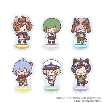 A3!_書店コラボキャンペーン トレーディングミニキャラホロ缶バッジ春