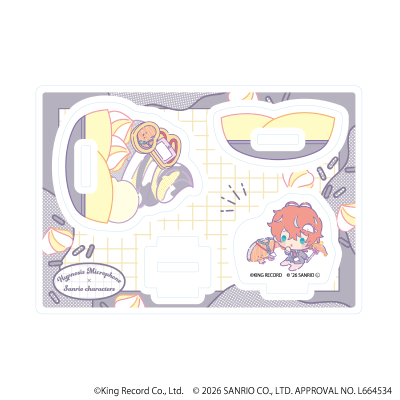 ヒプノシスマイク SANRIO NAKAYOKU EDIT_ゆらゆらアクリルスタンド12
