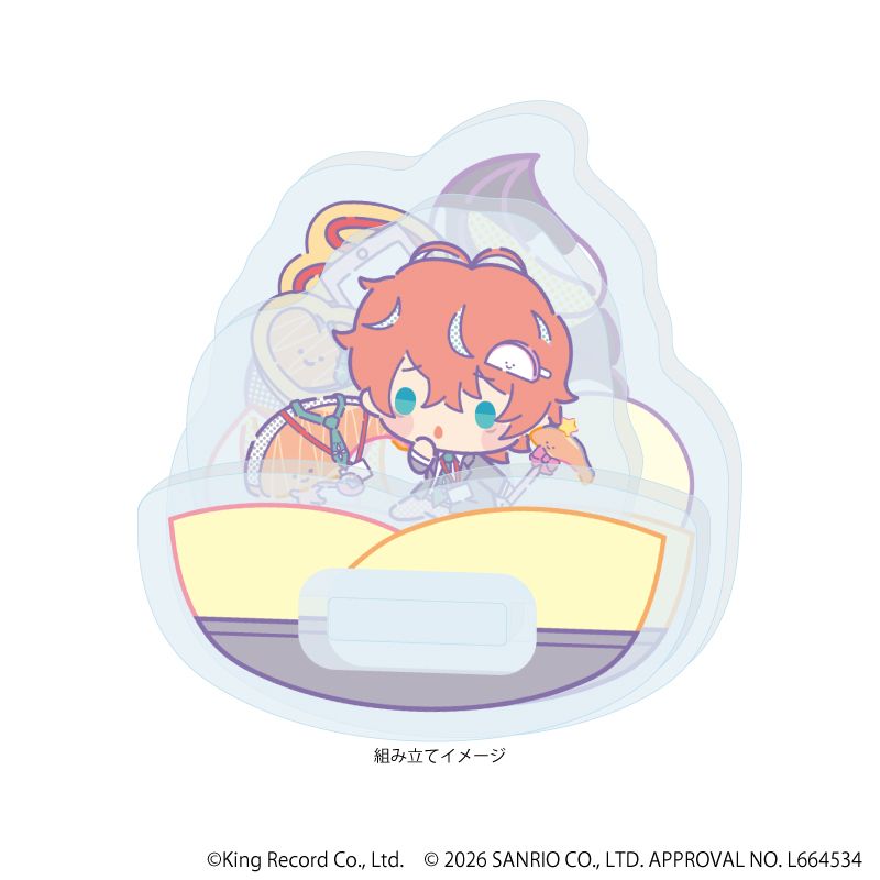 ヒプノシスマイク SANRIO NAKAYOKU EDIT_ゆらゆらアクリルスタンド12