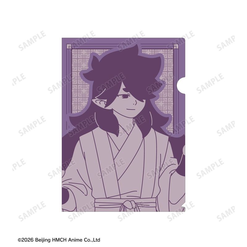 羅小黒戦記　クリアファイル　風息　フーシー 羅小黒戦記_描き下ろしイラスト フーシー 飲茶ver. クリアファイル