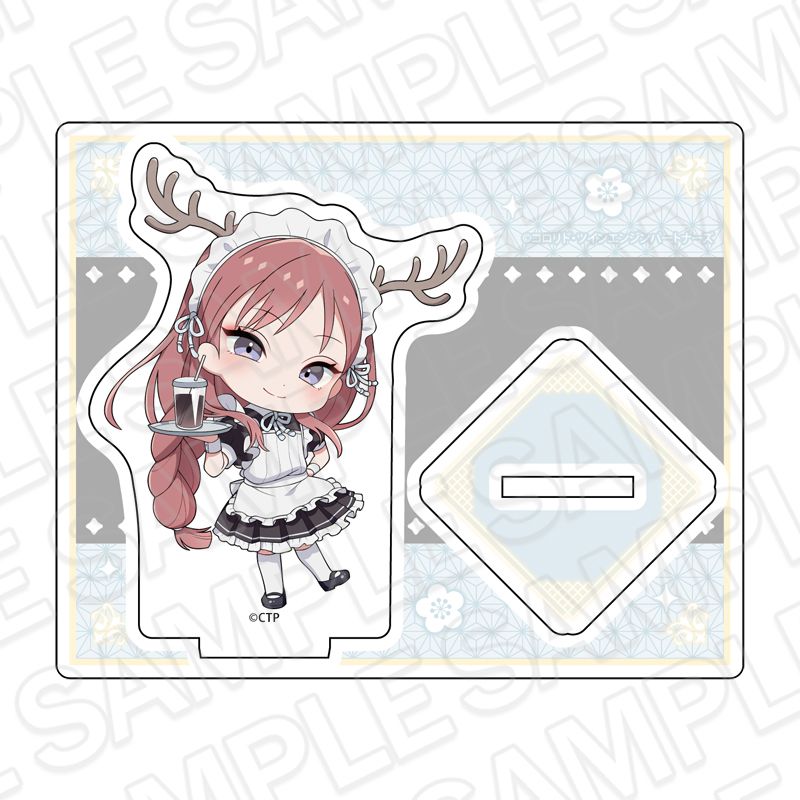 超かぐや姫！　THEキャラ CAFE STAND 綾紬芦花　5種セット 超かぐや姫!_アクリルスタンド 綾紬芦花 カフェ ver. | 超かぐや姫