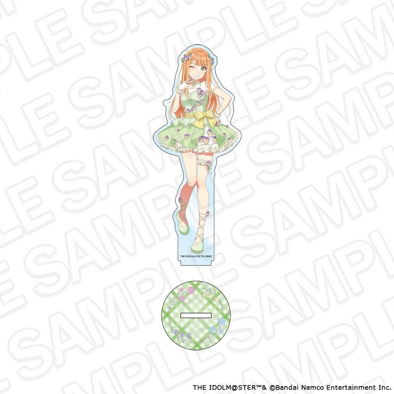 学園アイドルマスター_アクリルフィギュア 紫雲清夏 floral dress ver