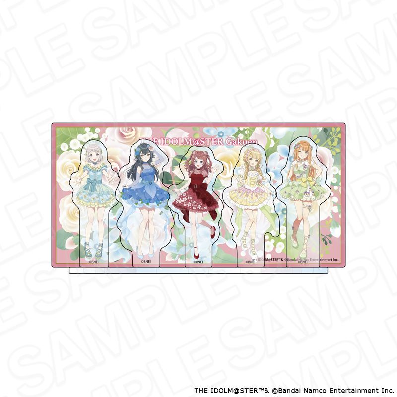 学園アイドルマスター_アクリルジオラマ A floral dress ver