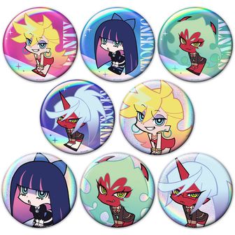 New PANTY ＆ STOCKING with GARTERBELT_トレーディング場面写缶バッジ