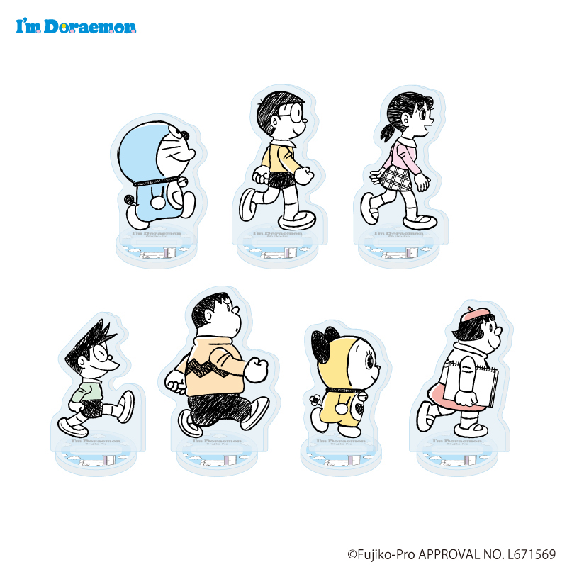 I'm Doraemon_アクリルぷちスタンド02/コンプリートセット(全7種