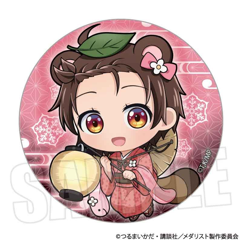 メダリスト　結束いのり　缶バッジ　カドスト　カーニバル メダリスト_缶バッジ 結束 いのり 百鬼夜行ver. | メダリスト公式