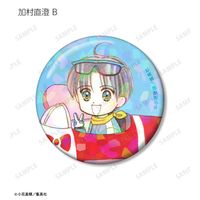 こどものおもちゃ_トレーディングカラーイラストホログラム缶バッジ