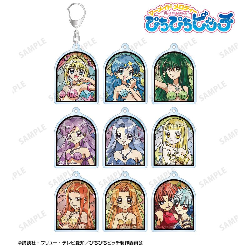ぴちぴちピッチ_トレーディング Aure Glass アクリルキーホルダー(単位