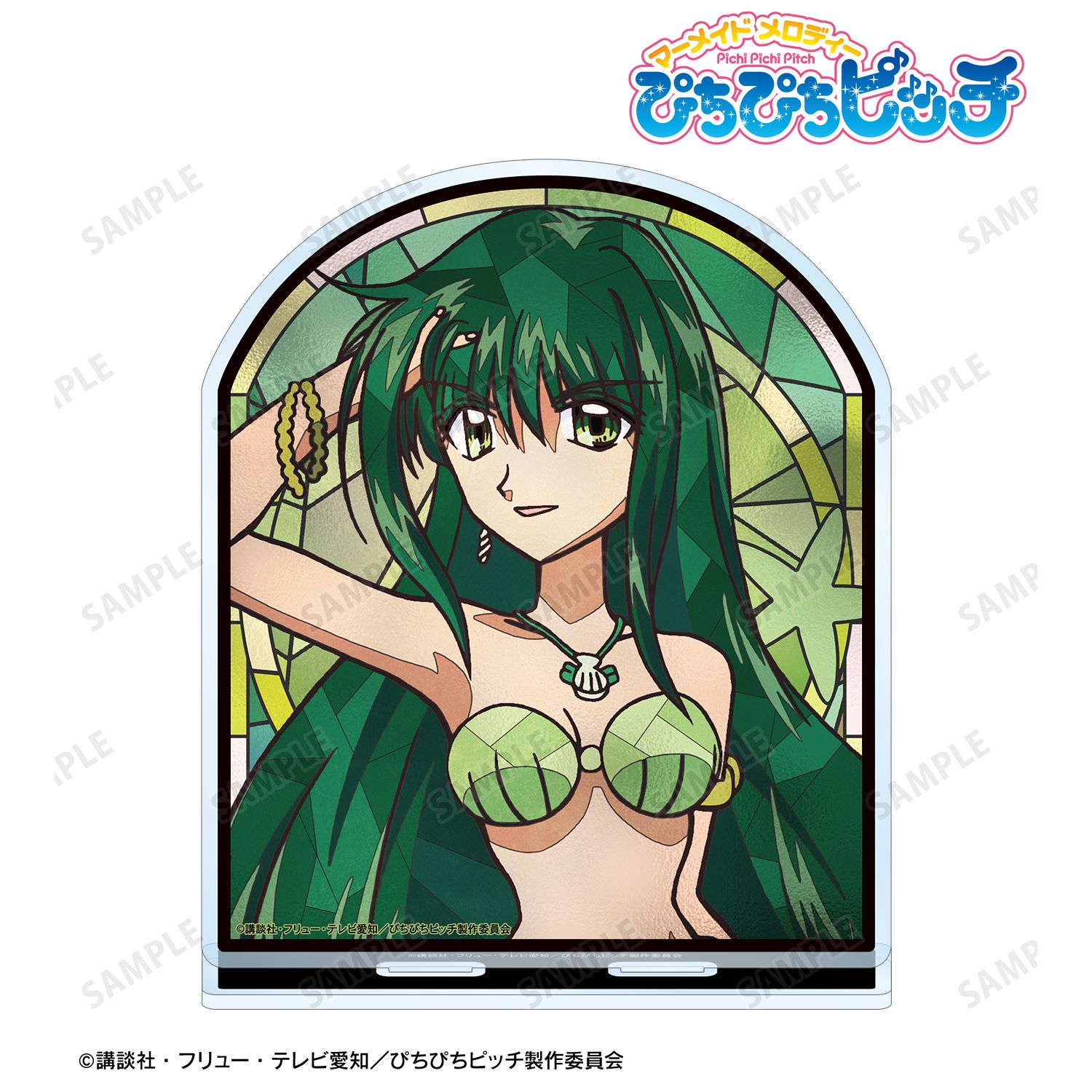 ぴちぴちピッチ_リナ Aure Glass BIGアクリルスタンド | ぴちぴち