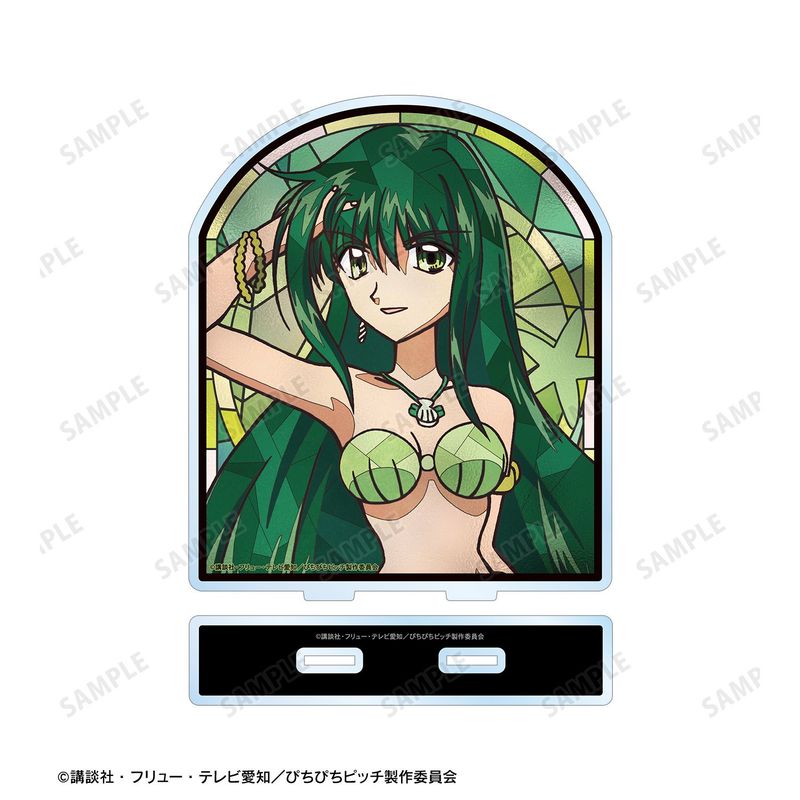 ぴちぴちピッチ_リナ Aure Glass BIGアクリルスタンド | ぴちぴち