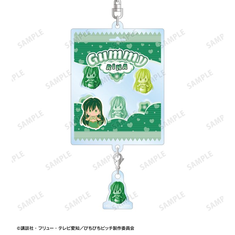 ぴちぴちピッチ_リナ petit-sserie シャカシャカアクリルキーホルダー