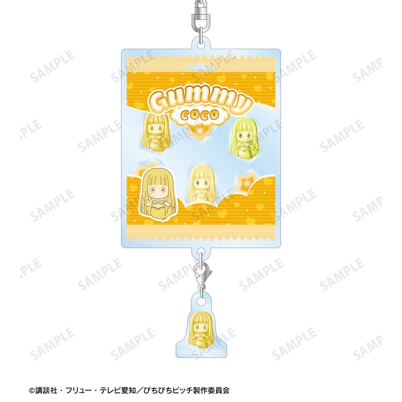 ぴちぴちピッチ_ココ petit-sserie シャカシャカアクリルキーホルダー