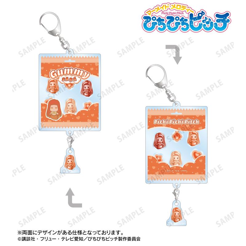 ぴちぴちピッチ_沙羅 petit-sserie シャカシャカアクリルキーホルダー
