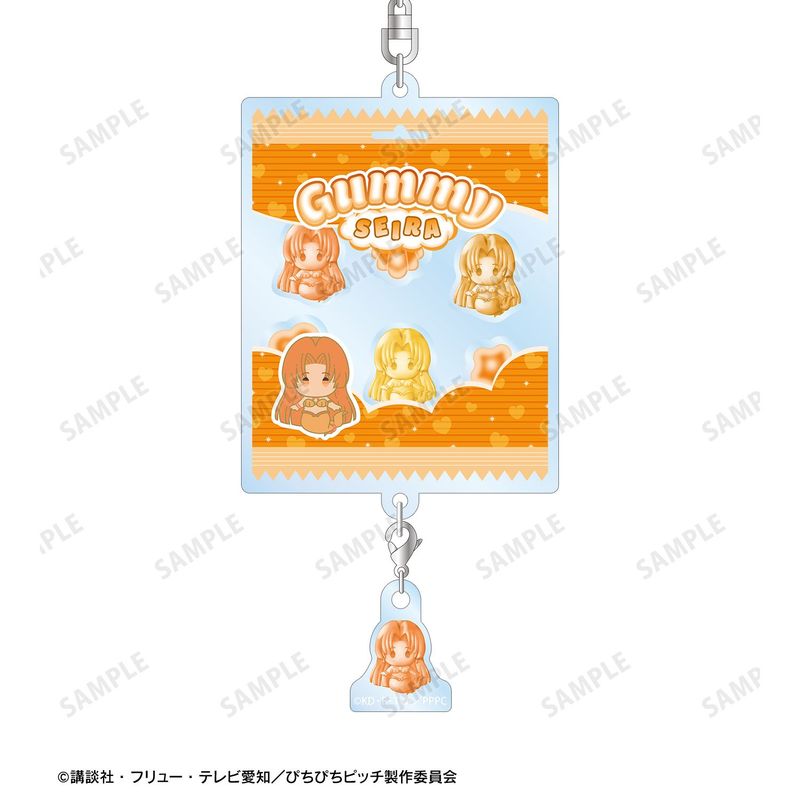 ぴちぴちピッチ_星羅 petit-sserie シャカシャカアクリルキーホルダー