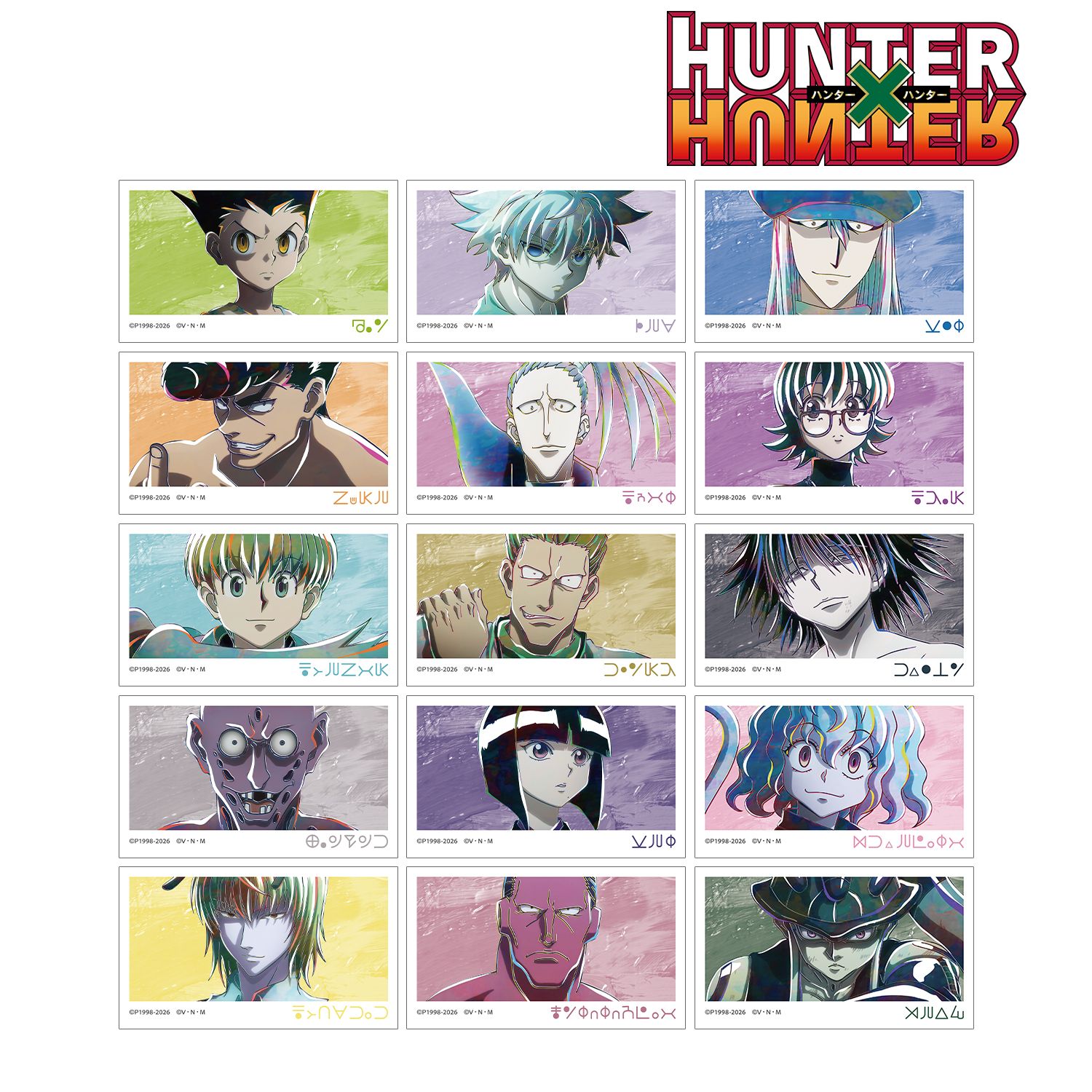 HUNTER×HUNTER キルア カード 4枚セット HUNTER×HUNTER キルア カード 4枚セット HUNTER×HUNTER キルア