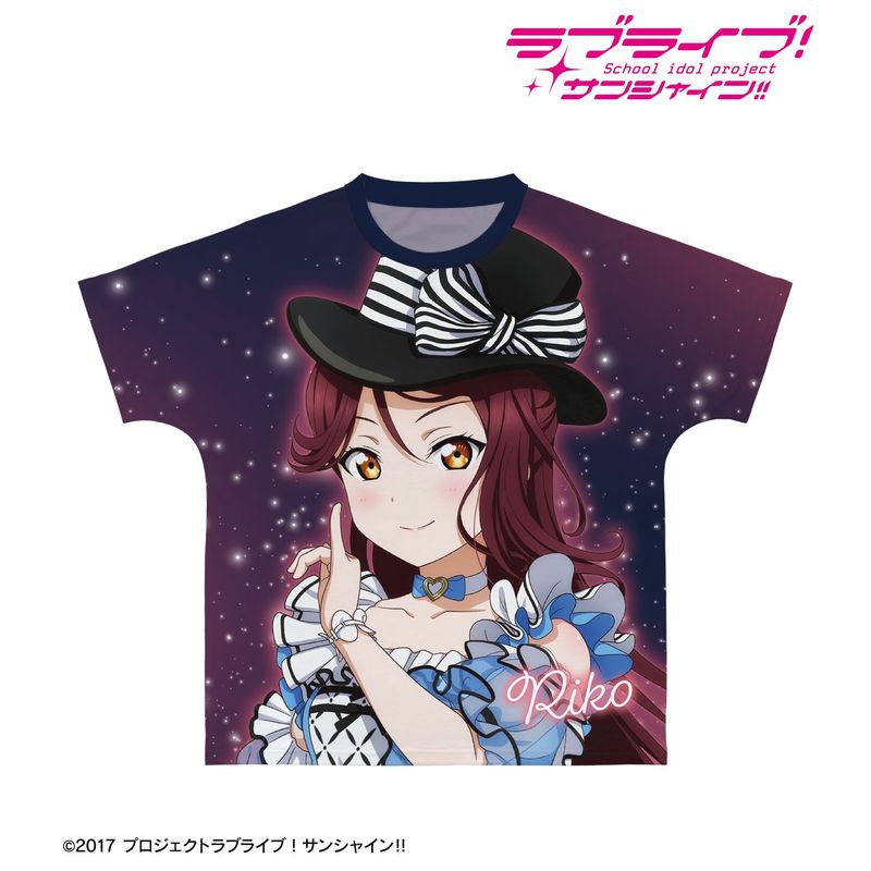 ラブライブ サンシャイン 桜内梨子 フルグラフィックTシャツ ソロコンサートXL ラブライブ！サンシャイン!!_サイズ/M_描き下ろし 桜内梨子 3rdソロ