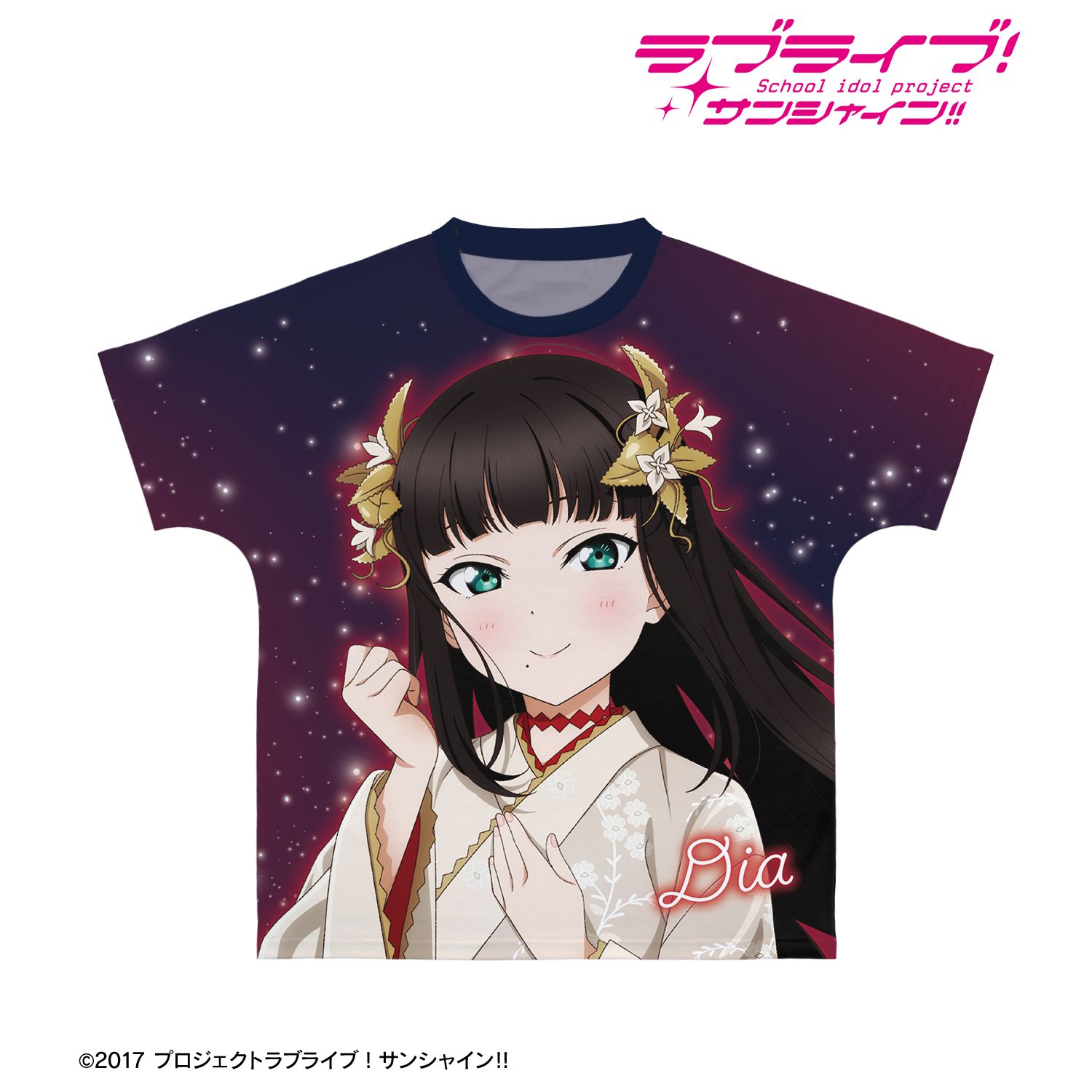 ラブライブ！サンシャイン!!_サイズ/M_描き下ろし 黒澤ダイヤ 3rdソロ