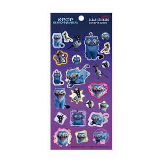 KPOPガールズ!デーモン・ハンターズ_CLEAR STICKERS (2)DERPY&SUSSIE