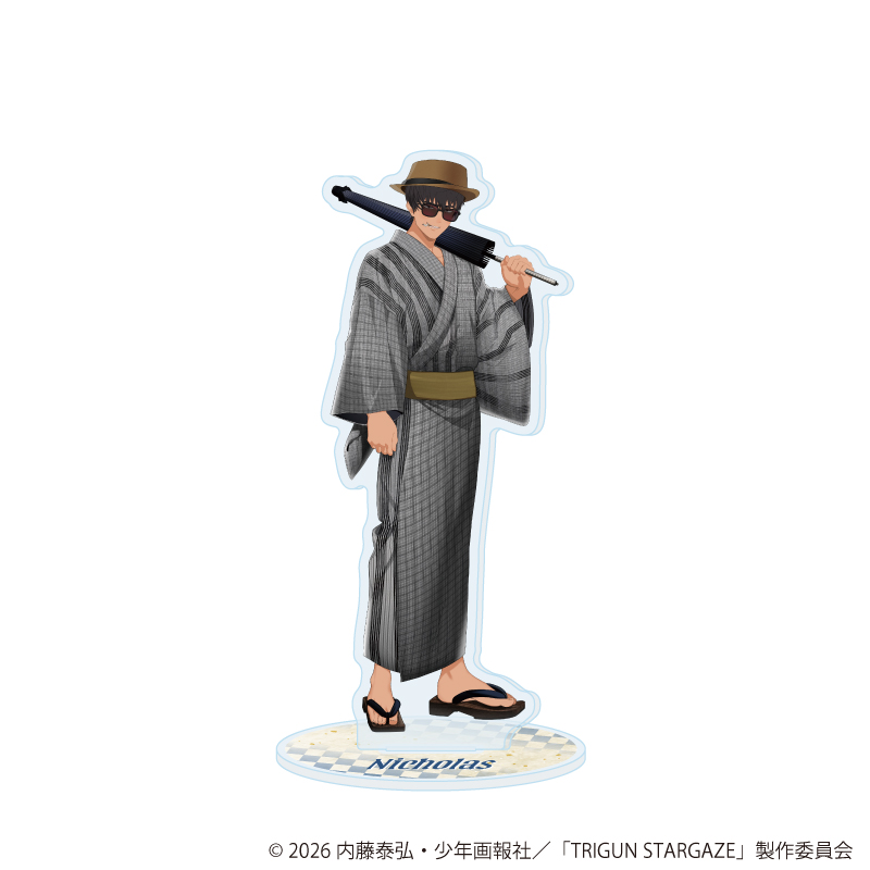 TRIGUN STARGAZE_アクリルスタンド02/ニコラス・D・ウルフウッド 浴衣