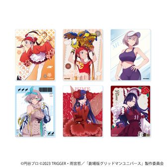 グリッドマン ユニバース_クリアファイル 六花&アカネ&夢芽