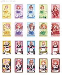 五等分の花嫁＊_トレーディングクリアカード／全20種 【BOX／10パック