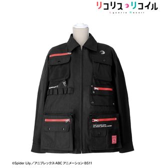 リコリス・リコイル_Mサイズ_リコリス MA-1ジャケット/NAVY | リコリス