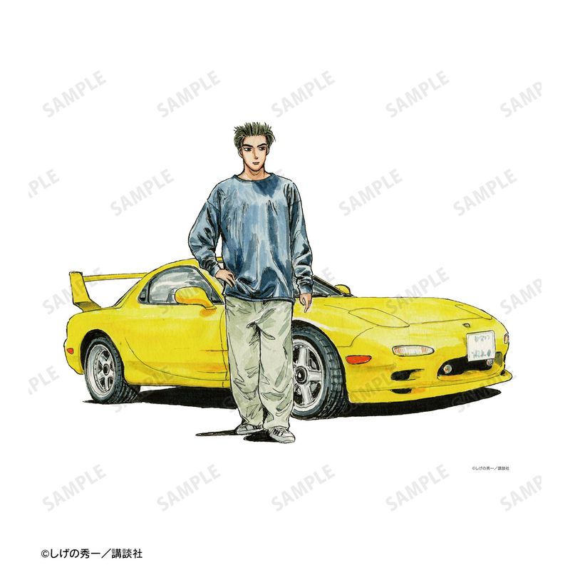 原作『頭文字D』_高橋啓介 原作カラーイラスト F3号キャンバスボード
