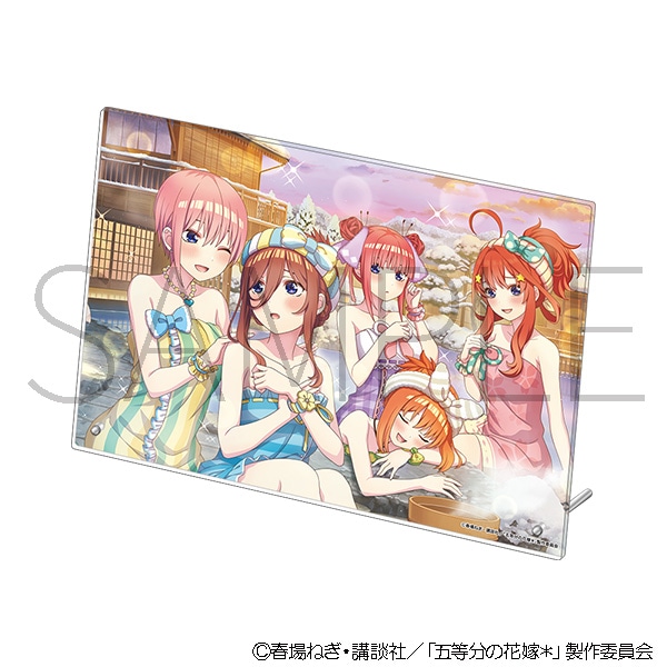 五等分の花嫁＊_アクリルアートパネル（くつろぎ温泉） | 五等分の花嫁