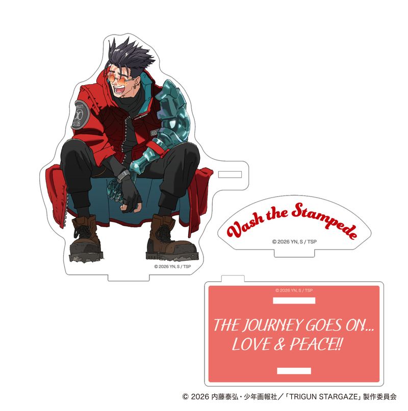 TRIGUN STARGAZE_アクリルスタンド／ヴァッシュ 完結記念ver. | TRIGUN
