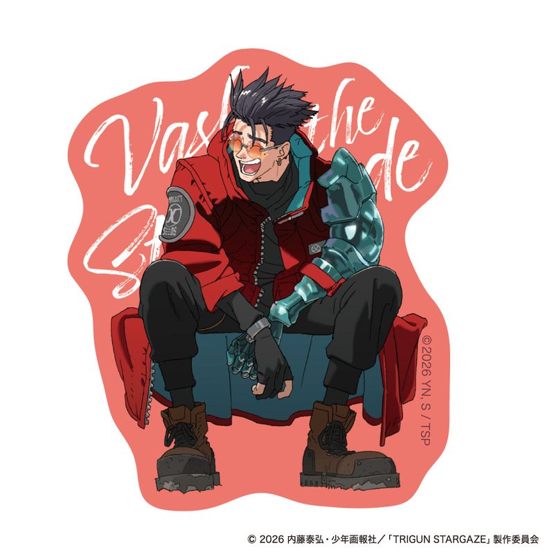 TRIGUN STARGAZE_ステッカー／ヴァッシュ 完結記念ver. | TRIGUN