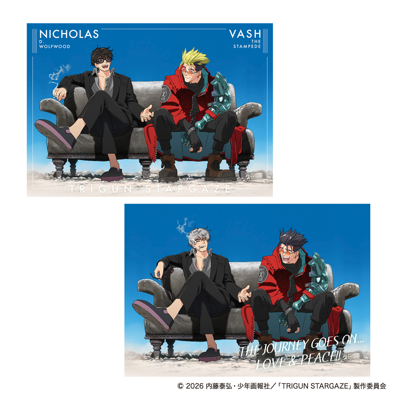 TRIGUN STARGAZE_クリアポスターセット／完結記念ver. | TRIGUN