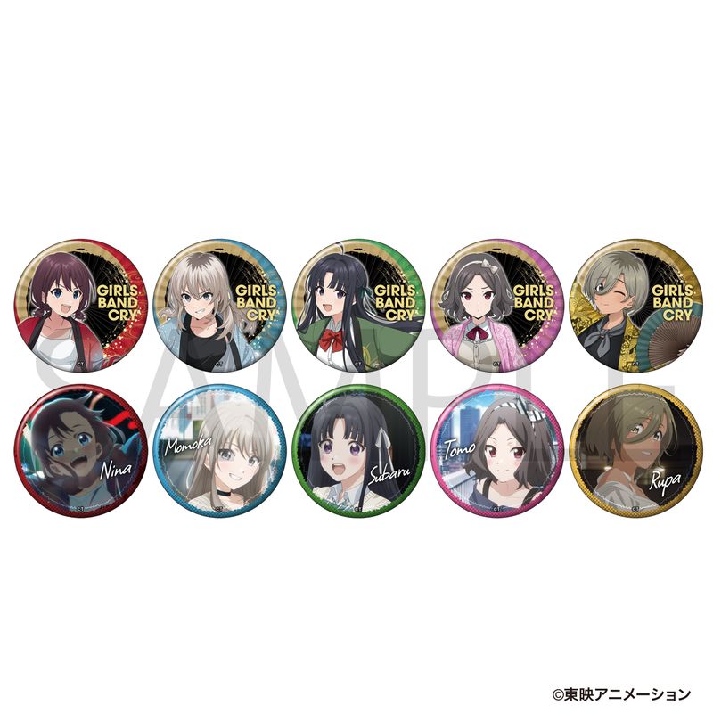 ガールズバンドクライ_キャラバッジコレクション 秋祭り 【BOX／10個