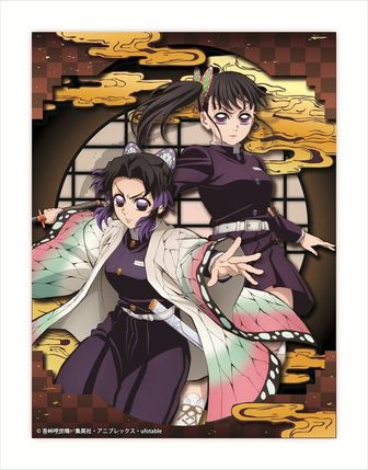 鬼滅の刃 刀鍛冶の里編_メモリーズスクエア缶バッジ 鬼ver./鳴女 | 鬼