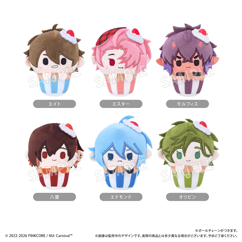 NU: カーニバル_カップケーキたぴぬい Vol.1 【コンプリートBOX／6個