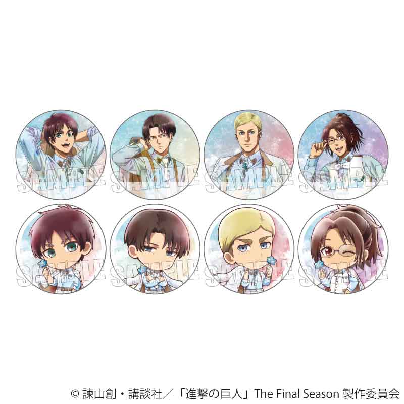 進撃の巨人 The Final Season_トレーディング缶バッジ Nemophila 【BOX