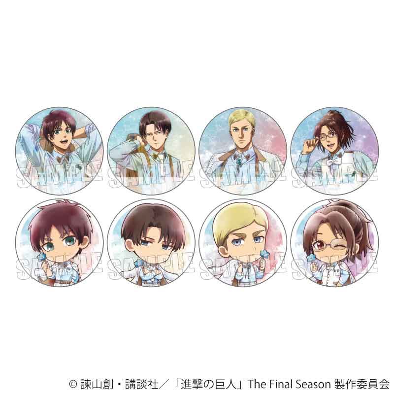 進撃の巨人 The Final Season_トレーディング缶バッジ Nemophila 【BOX