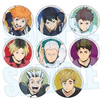 ハイキュー!!_トレーディンググリッター缶バッジ 10周年イベント