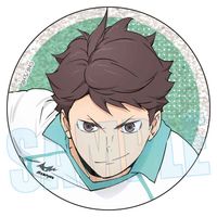 ハイキュー!!_トレーディンググリッター缶バッジ 10周年イベント