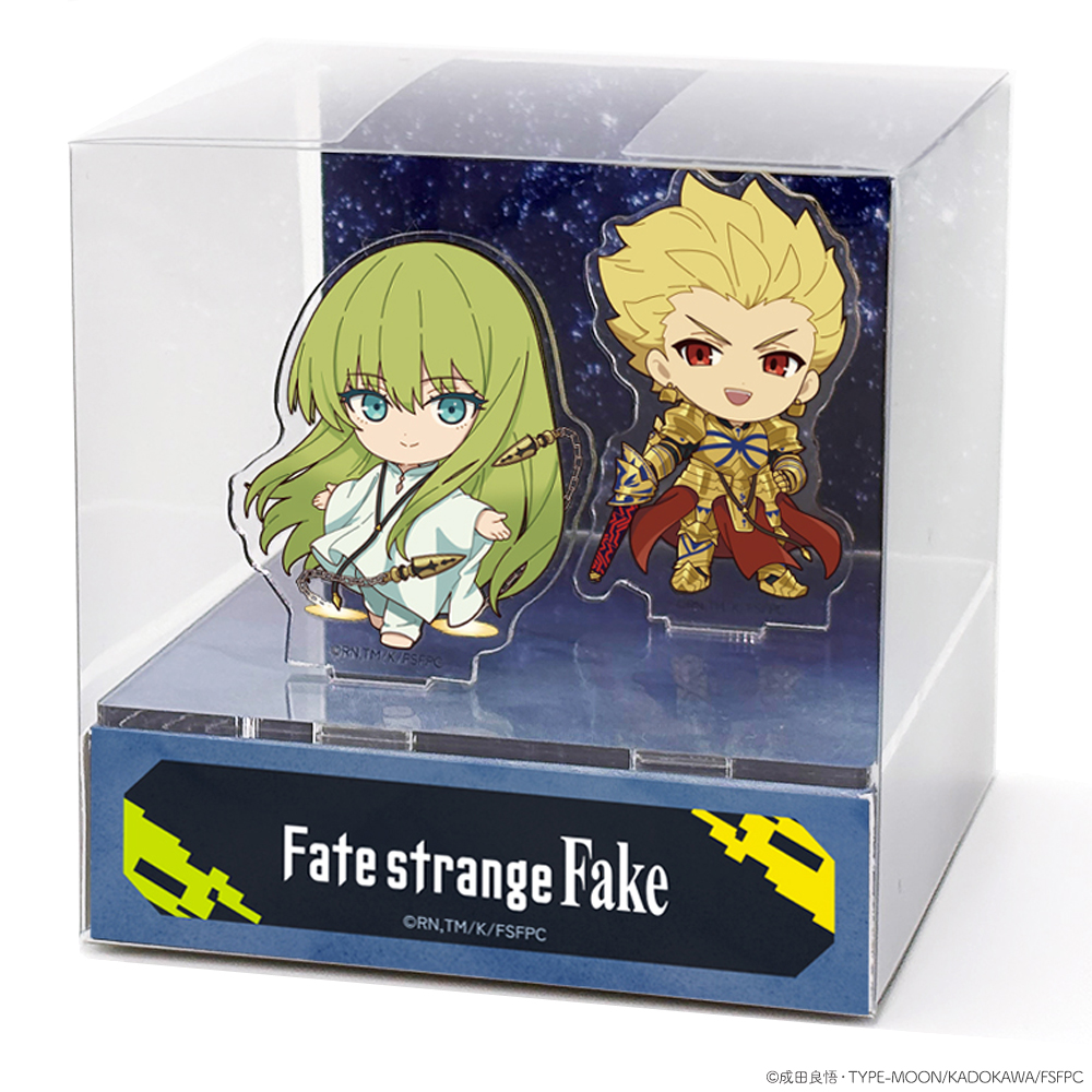 Fate/strange Fake_きゅーびゅー ミニキャラ アーチャー＆ランサー