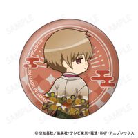 銀魂_缶バッジコレクション 和装×振り向き デフォルメ Ver. 【BOX／12
