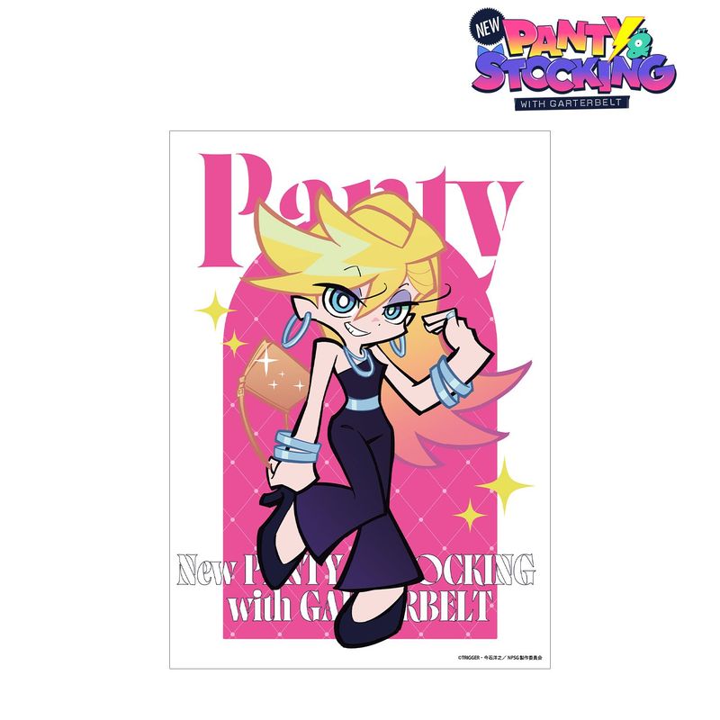 New PANTY ＆ STOCKING with GARTERBELT_描き下ろし パンティ ブラック