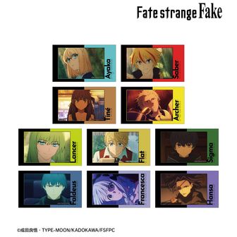 Fate/strange Fake_オーロラ缶バッジ2個セット フランチェスカ