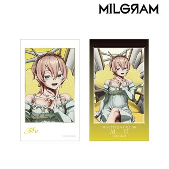 MILGRAMバースデーBIGアクリルスタンド全種セット ミルグラム MILGRAM -ミルグラム-_描き下ろし ムウ バースデーver. 第2弾 BIG