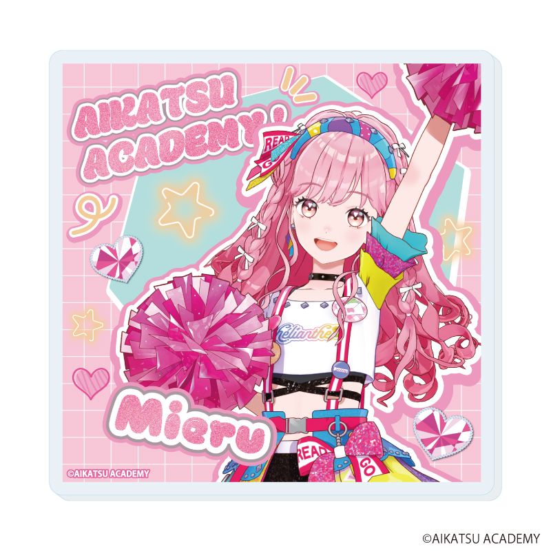 アイカツアカデミー！_アクリルコースター01/姫乃みえる チアver.(撮り
